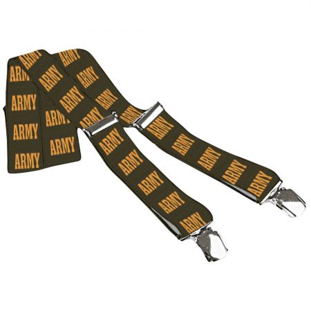 Hosenträger mit Print - ARMY - 06867