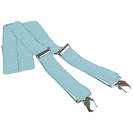 Hosenträger Hosenhalter neutral hellblau 06880