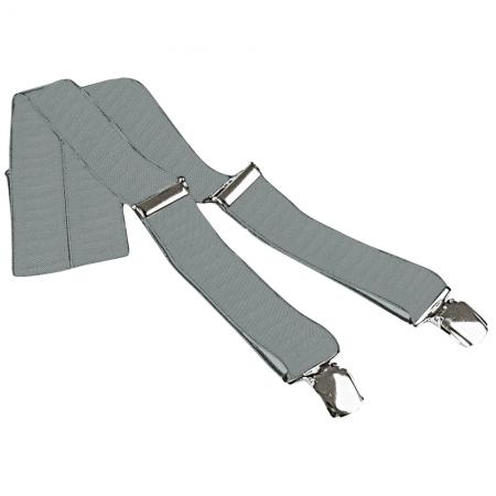 Hosenträger Hosenhalter neutral hellgrau 06889
