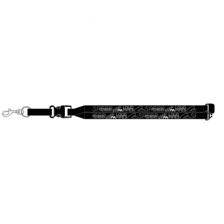 Schlüsselband Schlüsselanhänger - Trucker - Speed Power Loud Pipes - 07168 schwarz - Gr. ca. 46x2cm