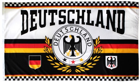 Fanflagge - DEUTSCHLAND ADLER - Gr. 64cm x 46cm - 07934
