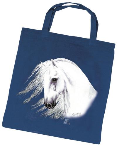 Baumwolltasche mit Pferde-Motiv -  Iberer - 08870 Gr. ca. 38 x 41 cm - ©Kollektion Bötzel
