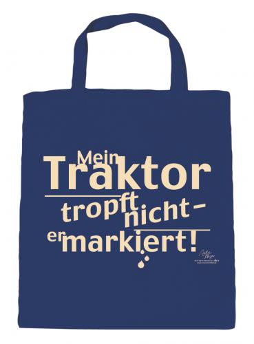 Baumwolltasche mit Druck - Mein Traktor tropft nicht, .... - 08995 - Bag Cotton