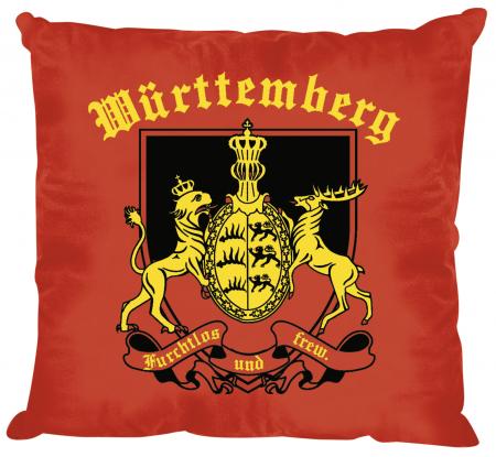 Dekokissen - WÜRTTEMBERG - Gr. ca. 40 x 40 cm - 09154 - Autokissen