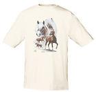 T-shirt mit hochwertigem Print - Haflinger-Nilson - 09801 creme - ©Kollektion Bötzel - Gr. S-XXL
