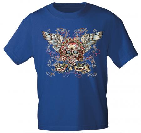 T-SHIRT Print Totenkopf Skull Santa Muerte - 10282 versch. Farben Gr. S-3XL