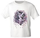 T-Shirt mit Print - Fee Rosenbogen - Gr. S-2XL - 10865 - versch. Farben zur Wahl -