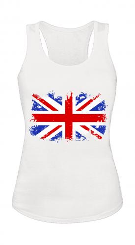 Tank-Top mit Print Fahne Flagge Großbritannien T12122 Gr. XS-2XL