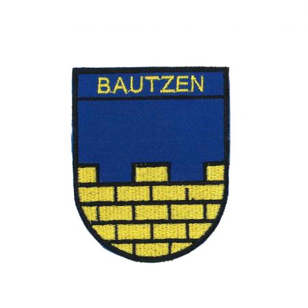 Aufnäher Patches Wappen Bautzen Gr. ca. 6 x 7,5 cm 01655