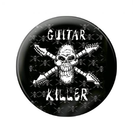 Ansteckbutton - Guitar Killer - 18630 - Gr. ca. 5,7 cm