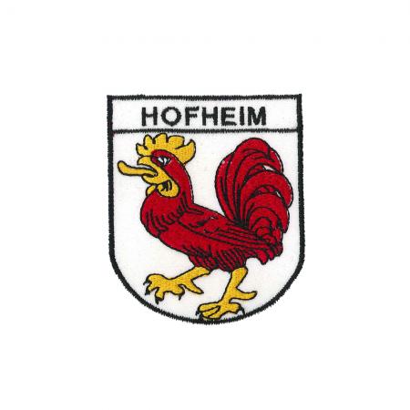 Aufnäher Patches Wappen Hofheim Gr. ca. 7 x 8,5 cm 01674