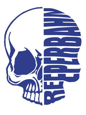 Aufkleber Applikation - Totenkopf - Reeperbahn - AP1703 -  versch. Größen