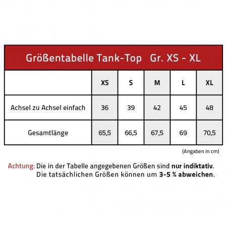 Tank-Top mit Glitzer- Stein- Applikation - American Flag Kreuz - T12973 schwarz Gr. L