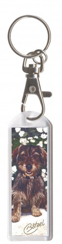 DESIGNER Schlüsselanhänger - Yorkshire Terrier - Collection Bötzel - Gr. ca. 70x25mm - 13111