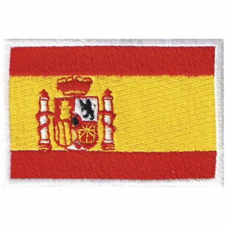 Aufnäher Patches Applikation Länderfahne - SPANIEN SPAIN - 20470 - Gr. 8x5cm