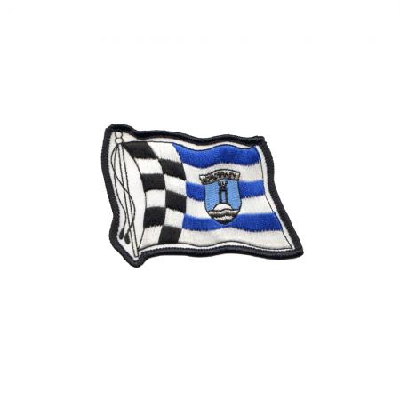 Aufnäher Patches Wappen Norderney Gr. ca. 8,7 x 6,5 cm 20642