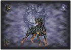 Platzdeckchen Tischset Hundemotiv - Rottweiler - 23021 Gr. ca. 40 x 28cm