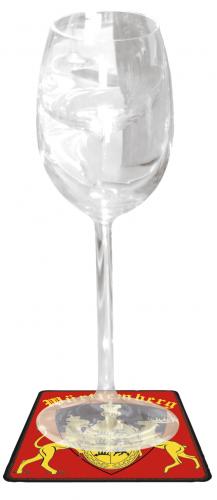 Untersetzer 2er-Set mit Wappen - WÜRTTEMBERG - 23598 Gr. ca. 10x10cm