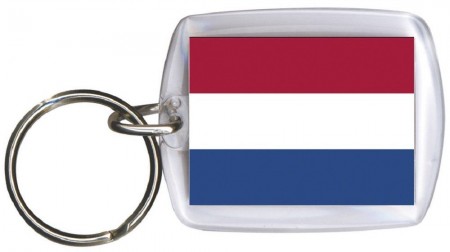 Schlüsselanhänger Länderfahne Flagge - NIEDERLANDE - 81119 - Keyholder