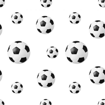 Airlaid Tischdecke - Fussball - 80 cm x 80 cm - 29646 - 10 Stück