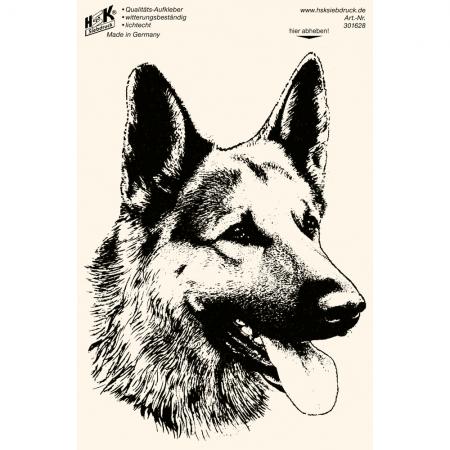 Aufkleber - Schäferhund - Gr. ca. 135 x 185 mm - 301628