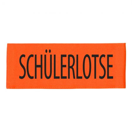 ARMBINDE  Baumwolle mit Print - Schülerlotse - 30746 orange