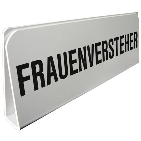 Klemmschild fuer Sonnenblende Auto - Frauenversteher - 309516 Gr. ca. 29,5cm x 10cm x 2,5cm