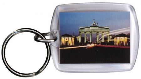 Schlüsselanhänger - Brandenburger Tor - Gr. ca. 4x6cm - 03350 - Keyholder Anhänger