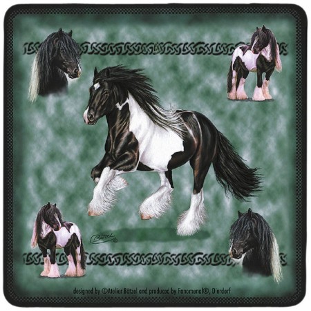 Untersetzer 2er Set - Pferdemotiv Tinker - 23506 Gr. ca. 10 x 10 cm