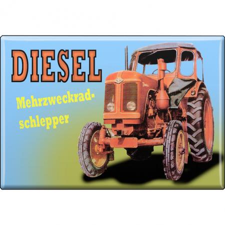 MAGNET - Traktor Faumulus - Gr. ca. 8 x 5,5 cm - 36547 - Küchenmagnet