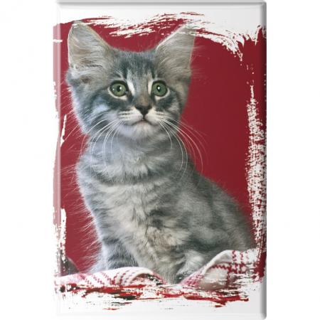 TIERMAGNET - Katze Kätzchen - Gr. ca. 8 x 5,5 cm - 38429 - Küchenmagnet