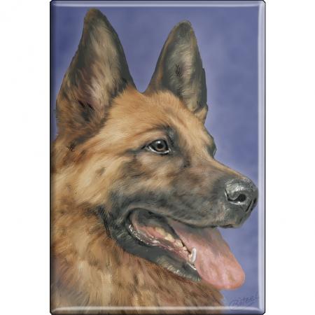 MAGNET - Hund Schäferhund - Kollektion Bötzel - 38665 - Gr. ca. 8 x 5,5 cm - 38665