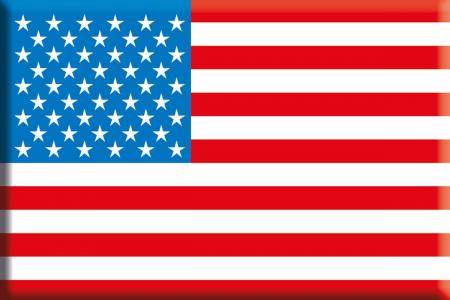 Magnet - USA - Gr. ca. 8 x 5,5 cm - 38951 - Küchenmagnet