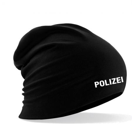 Longbeanie Slouch-Beanie Sommerbeanie - POLIZEI - 55702