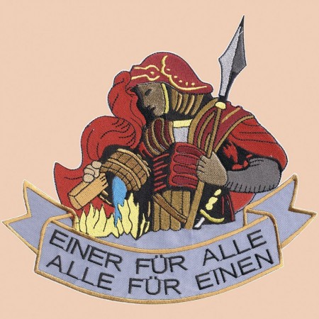 Aufnäher XL Patches - FEUERWEHR... - Gr. ca. 25cm x 25cm - 07350