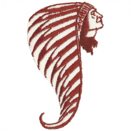 Aufnäher Patch - INDIANER - 04628 - Gr. ca. 6,5 x 10,5 cm