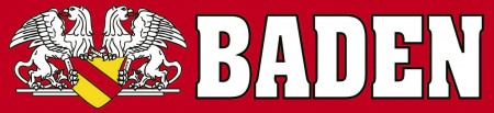 Applikation Auto PVC-Aufkleber PKW Sticker - BADEN - 301520-1 - Gr. ca. 10,5x 2,5cm