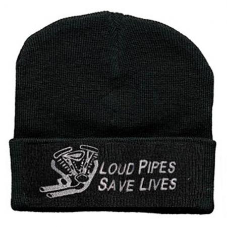 Hip-Hop Mütze Loud Pipes Save Lives 50891 schwarz