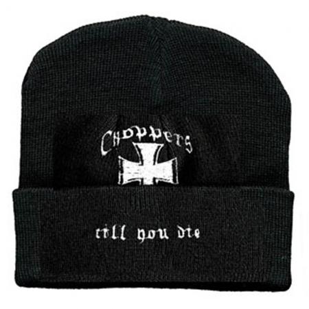 Hip-Hop Mütze Choppers till you die 51084 schwarz