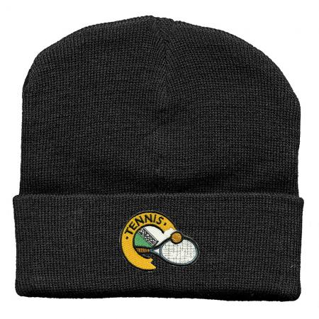 Hip-Hop Mütze Tennis Ball Schläger 51244 schwarz