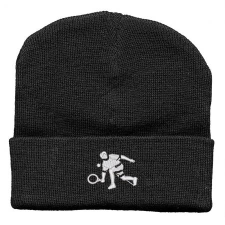 Hip-Hop Mütze Tennisspieler 51271 schwarz