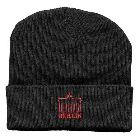 Hip-Hop Mütze Brandenburger Tor 51276 schwarz