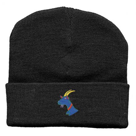Hip-Hop Mütze Ziege 51284 schwarz