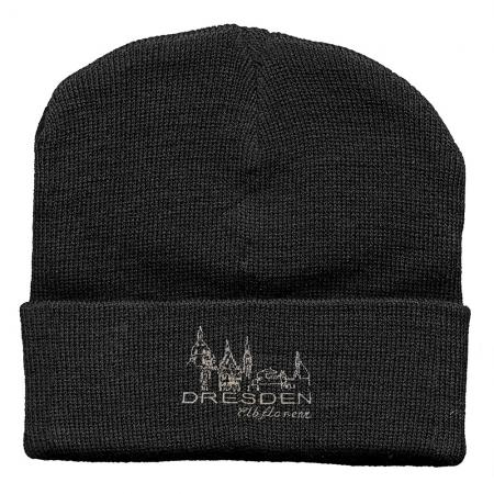 Hip-Hop Mütze Dresden Elbflorenz Skyline 51299 schwarz