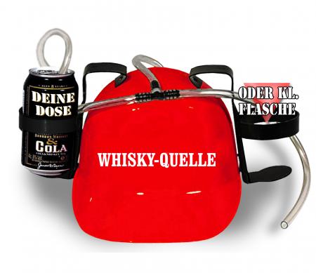 Trinkhelm Spaßhelm mit Print - Whisky-Quelle - 51607