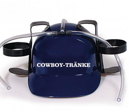 Trinkhelm Spaßhelm mit Print - Cowboy-Tränke - 51608