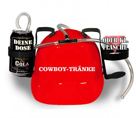 Trinkhelm Spaßhelm mit Print - Cowboy-Tränke - 51608