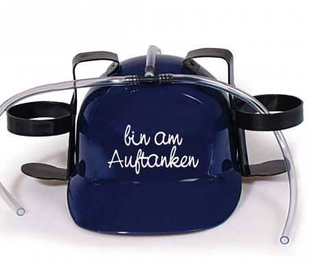 Trinkhelm Spaßhelm mit Print - bin am auftanken - 51622
