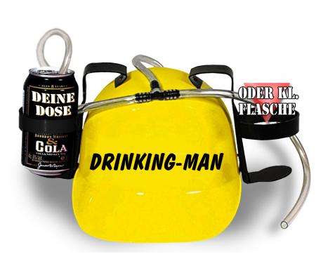 Trinkhelm Spaßhelm mit Print - Drinking-Man - 51625