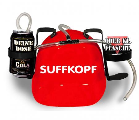 Trinkhelm Spaßhelm mit Print - Suffkopf - 51629